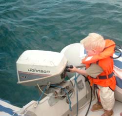 18 maart 2004 - motor starten